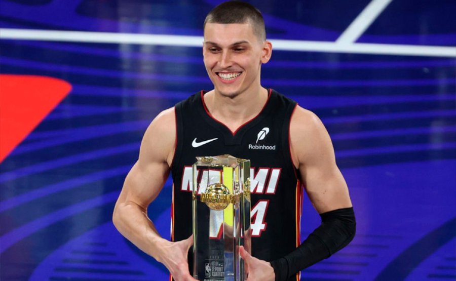 TYLER HERRO. Ganador del torneo de triples.