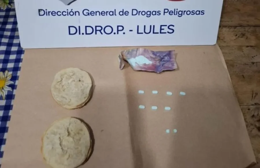 Le llevó tortillas con psicotrópicos y presunta cocaína a su novio detenido.
