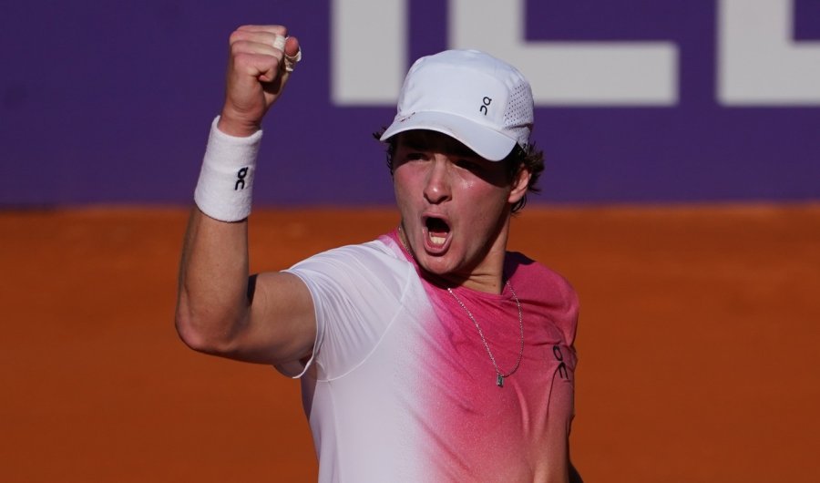 INTRATABLE. El juvenil le ganó a cuatro argentinos en la semana.