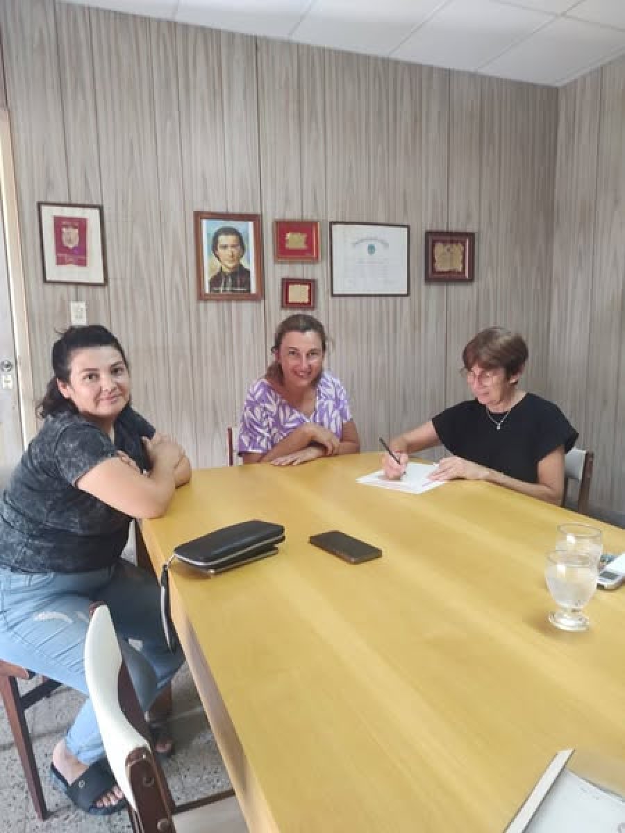 El club recibió un terreno que supera los ocho mil metros cuadrados.