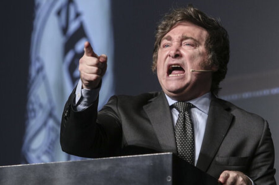 ROMPIO EL SILENCIO. El presidente Javier Milei habló tras el escándalo por la promoción de la criptomoneda $LIBRA.