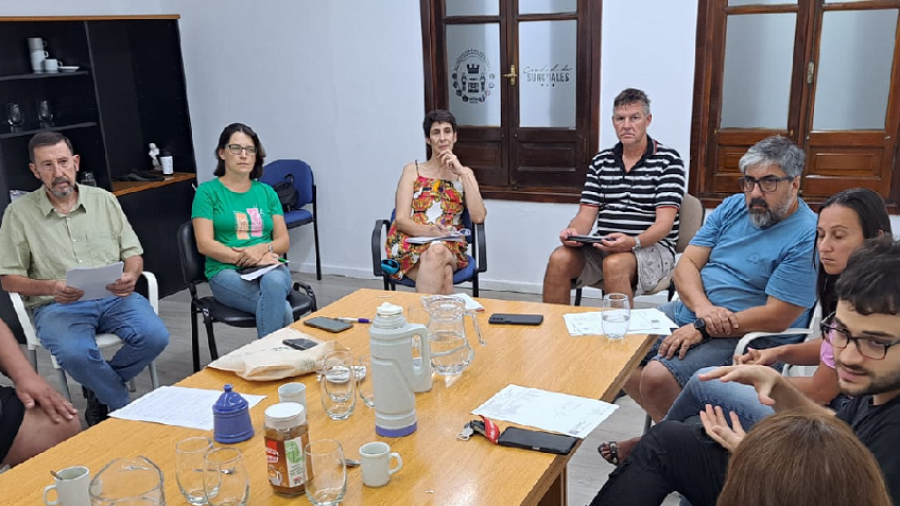 participantes en el encuentro del pasado miércoles.