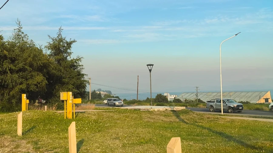 La densa masa de humo continuará durante toda la jornada del miércoles.