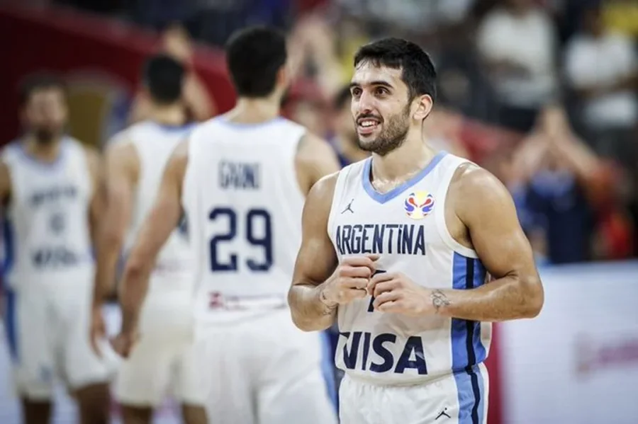 Facundo Campazzo, jugador de la Selección argentina de Básquet.