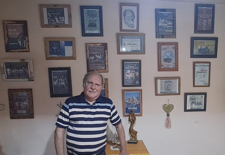 El prolífico autor teatral y los recuerdos de sus obras representadas.