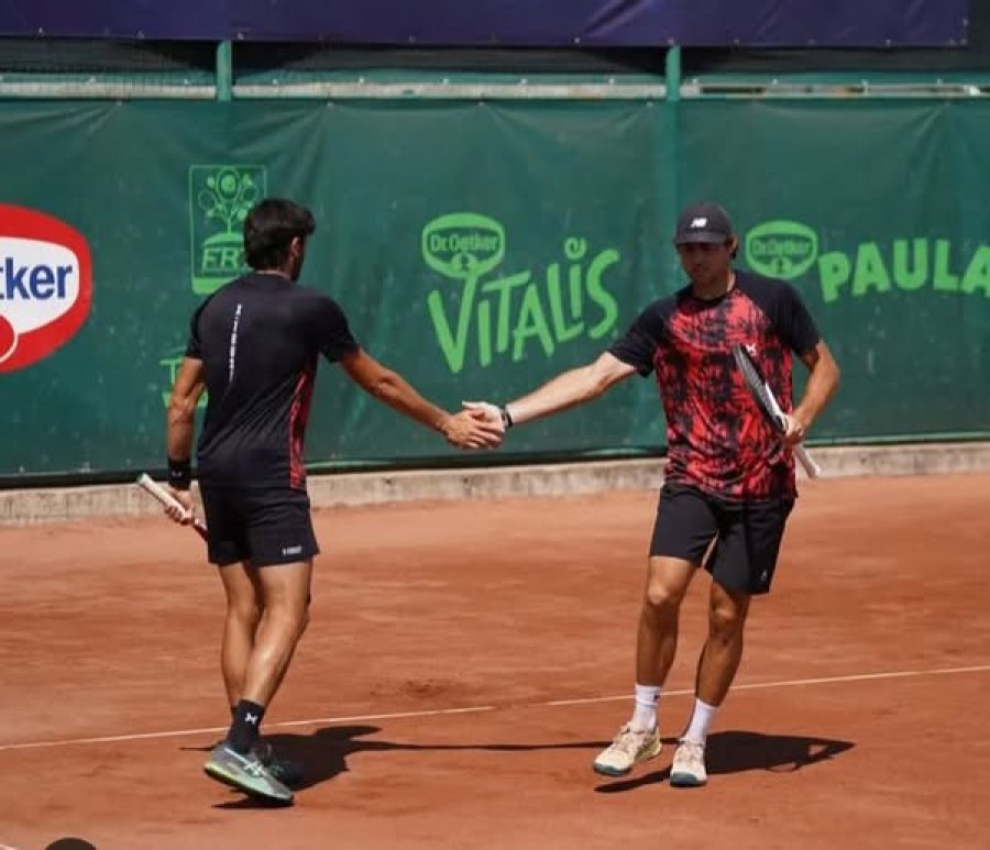 SEMANA POSITIVA. Ribero y su compañero fueron finalistas.