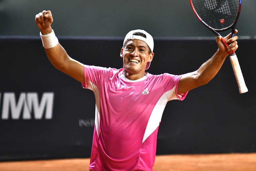 FESTEJO. El argentino tuvo una gran semana.