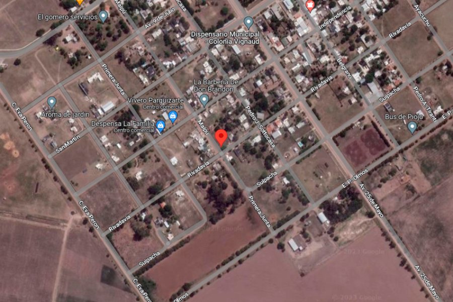 Vista general de la localidad.