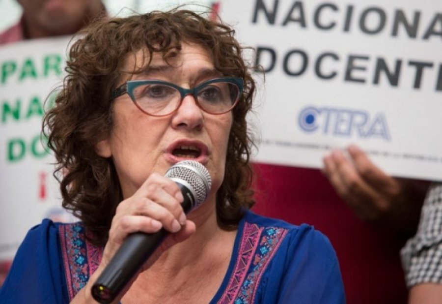 SONIA ALESSO. La ex ministra de educaci&oacute;n de Santa Fe es la actual titular de CTERA.