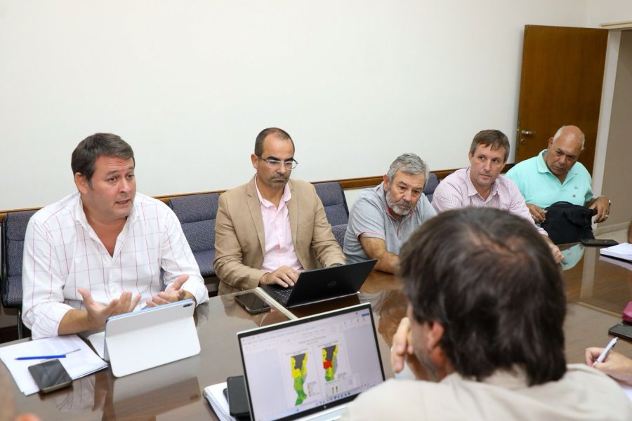 Nuevo encuentro en el Salón Amarillo del Ministerio de Desarrollo Productivo.