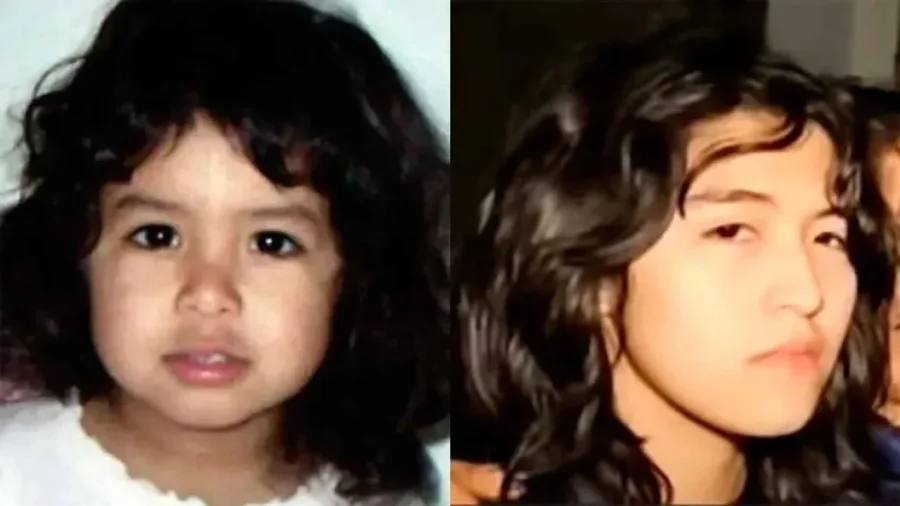 A la izquierda Sofía Herrera desaparecida en 2008; y a la derecha la hija del detenido por el caso Loan Carlos Pérez.