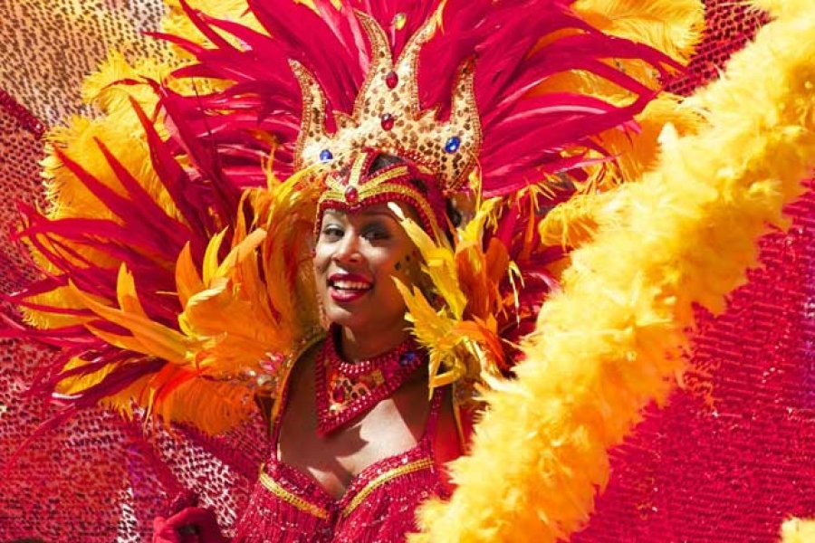 Plumas, brillo, ritmo y colorido representan la festividad carnestolenda.