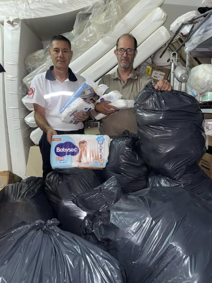 El donativo acercado al Hospital sunchalense.