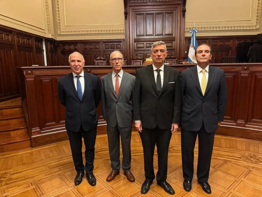 Ricardo Lorenzetti, Carlos Rosenkrantz, Horacio Rosatti y Manuel García-Mansilla.