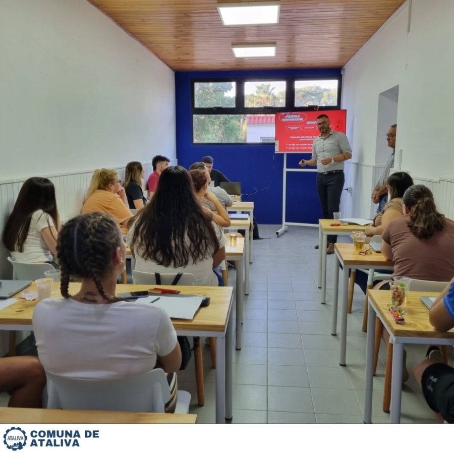 Un instante de la capacitación.