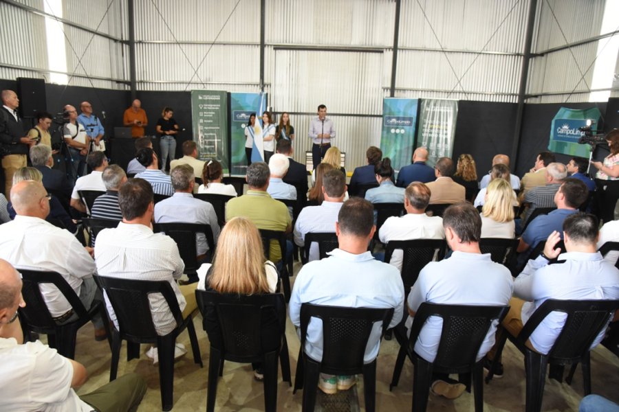 COMPROMISO. El director de La Lehmann, Gonzalo Turri, puso en valor la responsabilidad productiva de la región.