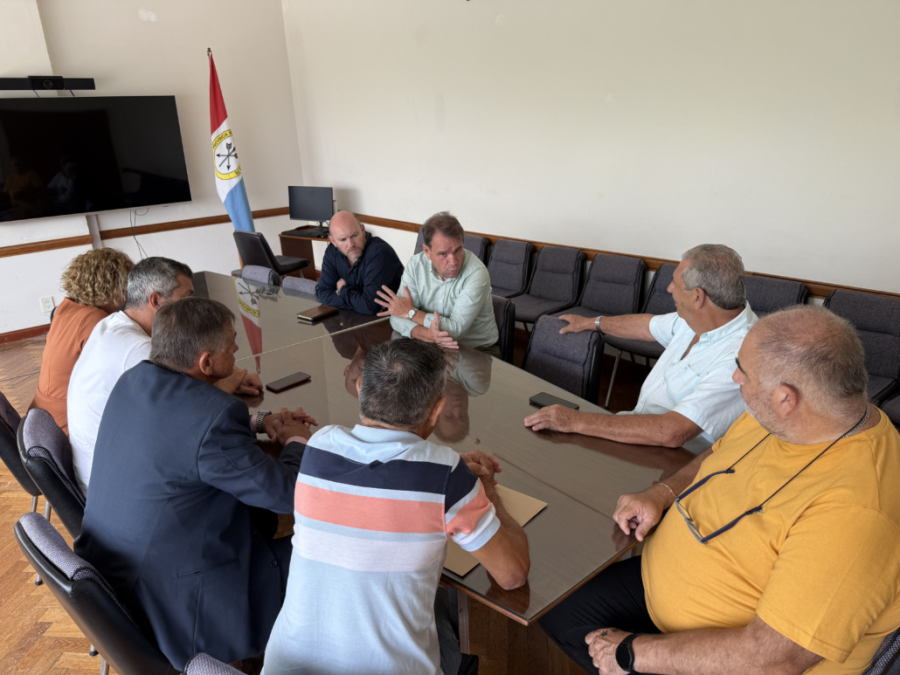 El encuentro tuvo lugar en el Ministerio de la Producción.