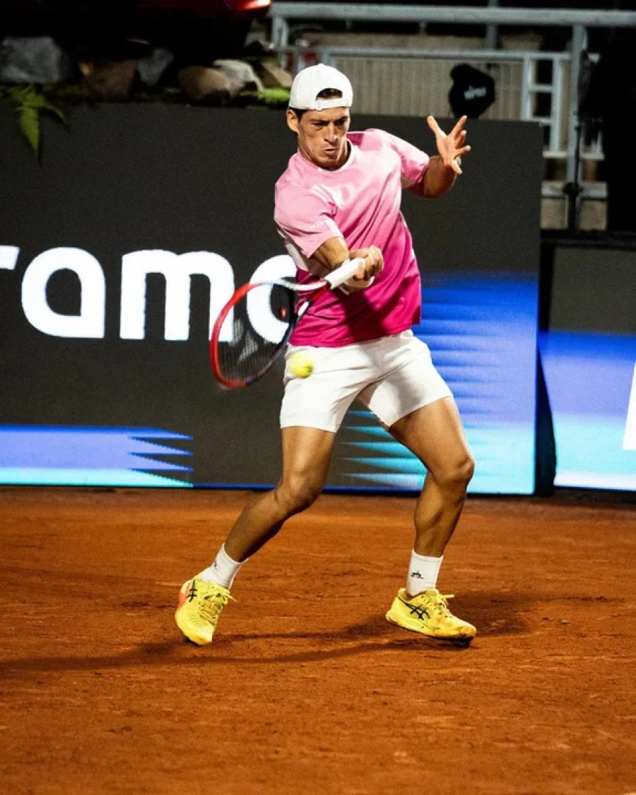 EN GRAN NIVEL. El argentino llegó a otra final.