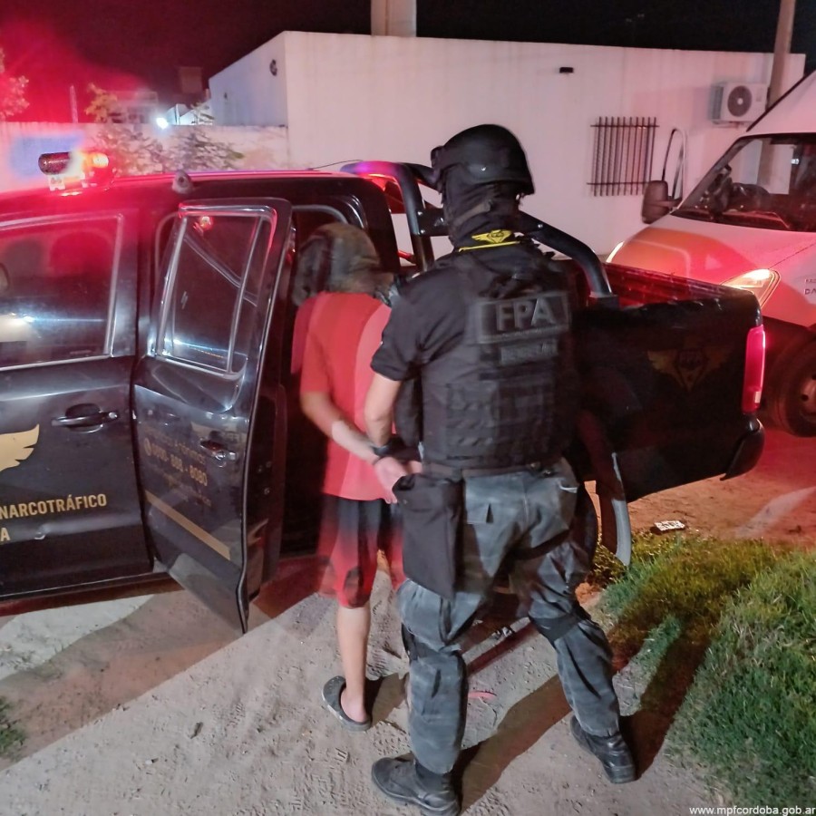 Se allanó en calle 72 al 100 de la ciudad de Frontera: un arrestado.