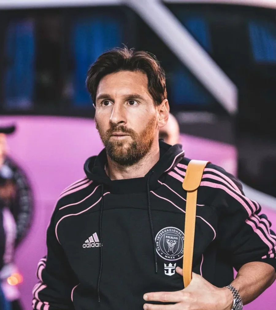 Lionel Messi, ausente para el partido entre el Inter Miami y Houston Dynamo.