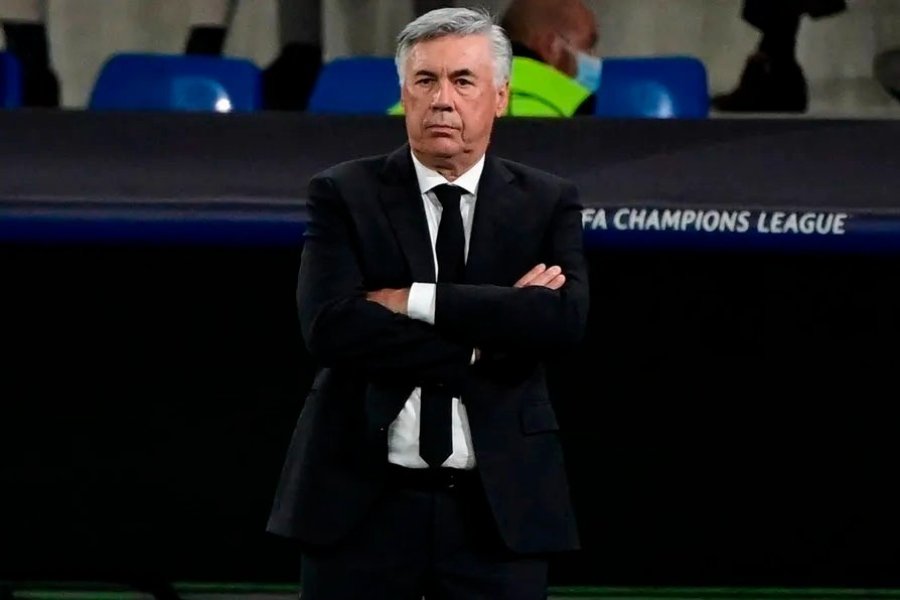 CARLOS ANCELOTTI, DT DEL REAL MADRID