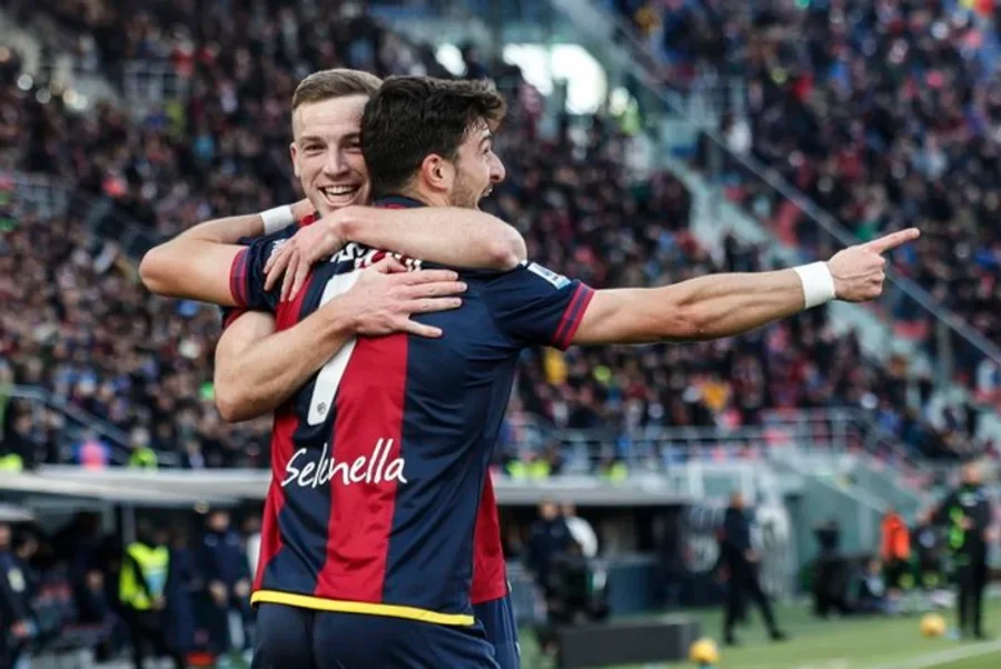 Bologna derrotó al Cagliari por Serie A.