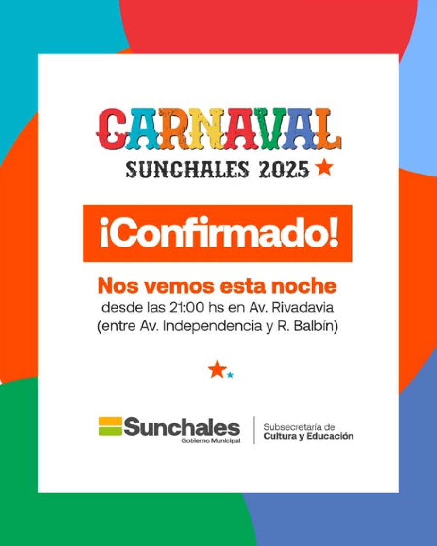 El Municipio difundió la confirmación.