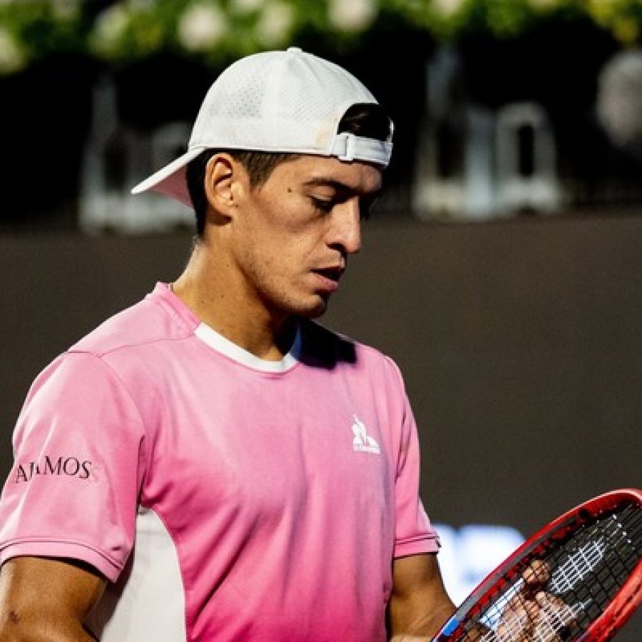 AGOTADO. El argentino luchó hasta el final.