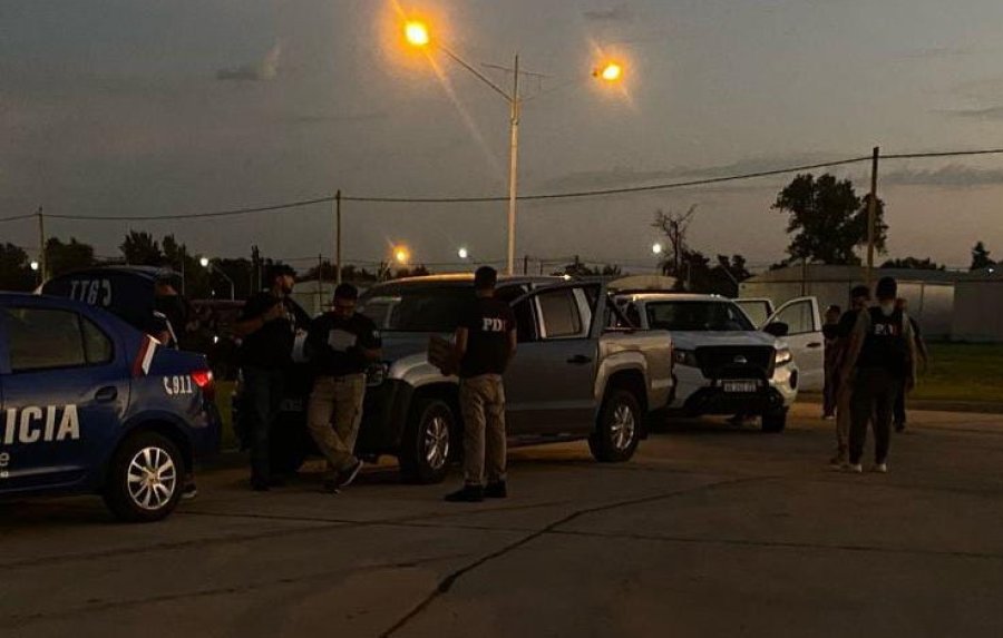 La media docena de allanamientos fueron realizados por PDI y GOT en barrio 9 de Julio de Sunchales.