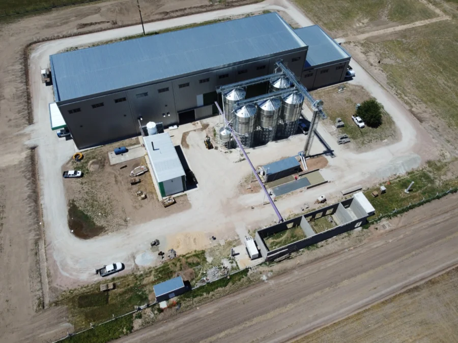 La nueva planta industrial de la Cooperativa Lehmann que se inaugura este jueves.