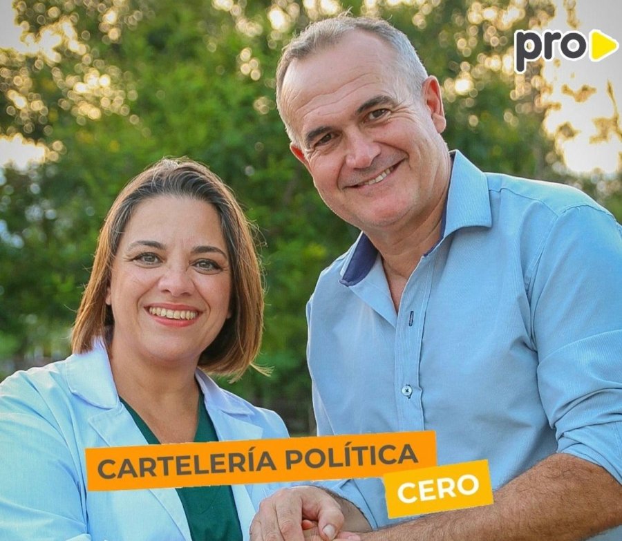 Alamo y Mondino, precandidatos a concejales del PRO en la interna de Unidos para Cambiar Santa Fe.