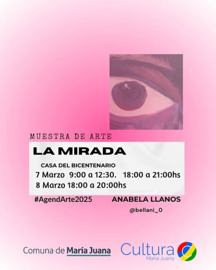 Invitación a la muestra.