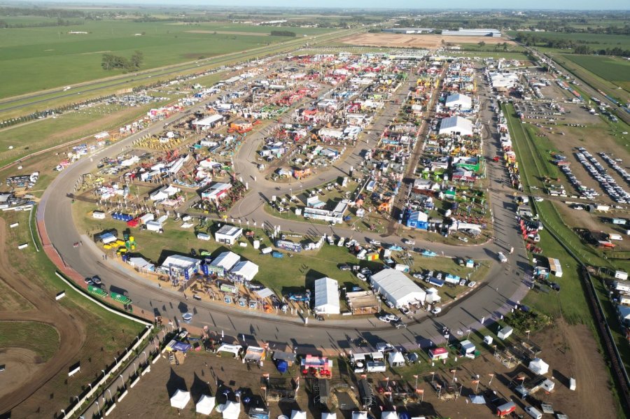 IMPONENTE. La primera de las megaferias del campo argentino se desarrollará en el circuito de San Nicolás.
