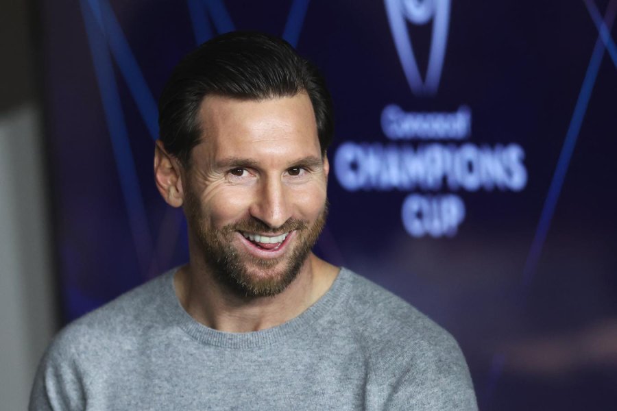 Messi presente desde afuera en el partido entre Inter Miami vs. Cavalier por la Concachampions