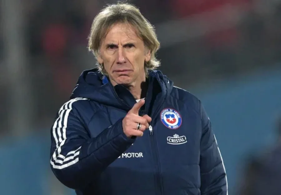 Ricardo Gareca, el DT argentino que conduce a la Selección de Chile.