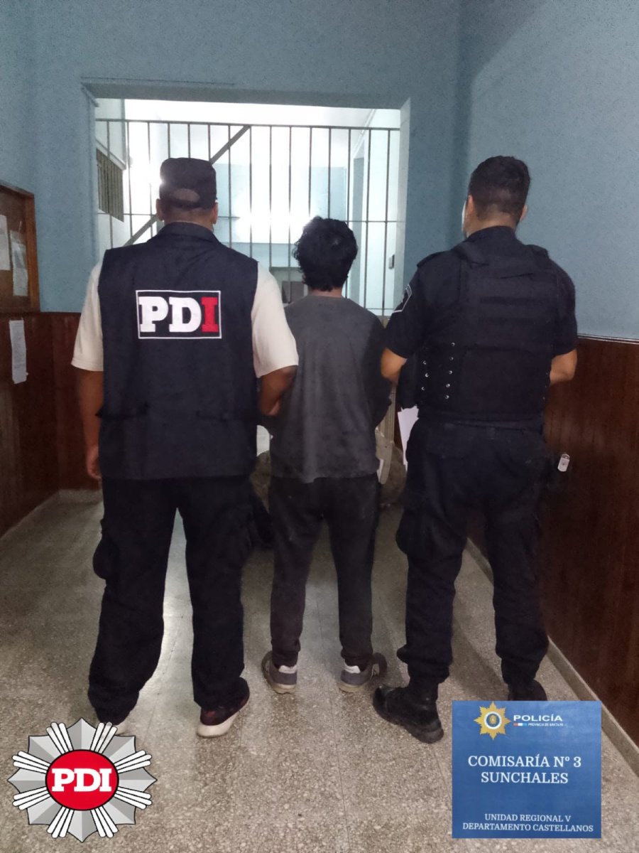 Por orden del fiscal interviniente, Dr. Juan Manuel Puig, JAP quedó alojado en la Alcaldía de la UR V. 