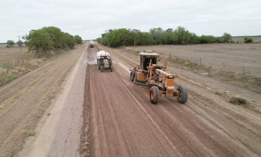 El aporte permitirá concluir la obra en estas importantes vías de comunicación.