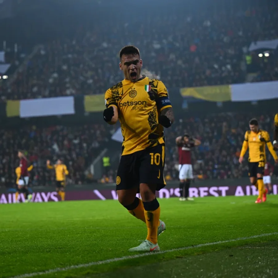 LAUTARO MARTÍNEZ Y SU INTER JUEGAN ESTE SÁBADO