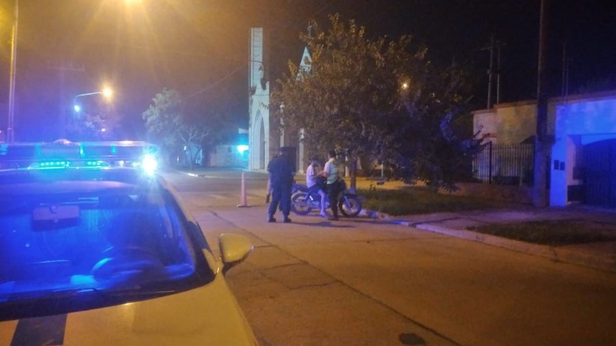 Uno de los operativos se ubicó en Barrio Alberdi, en Víctor Manuel y Caseros.