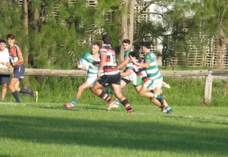 SUMANDO RODAJE. El Verde enfrentó a San Martín de Villa María.