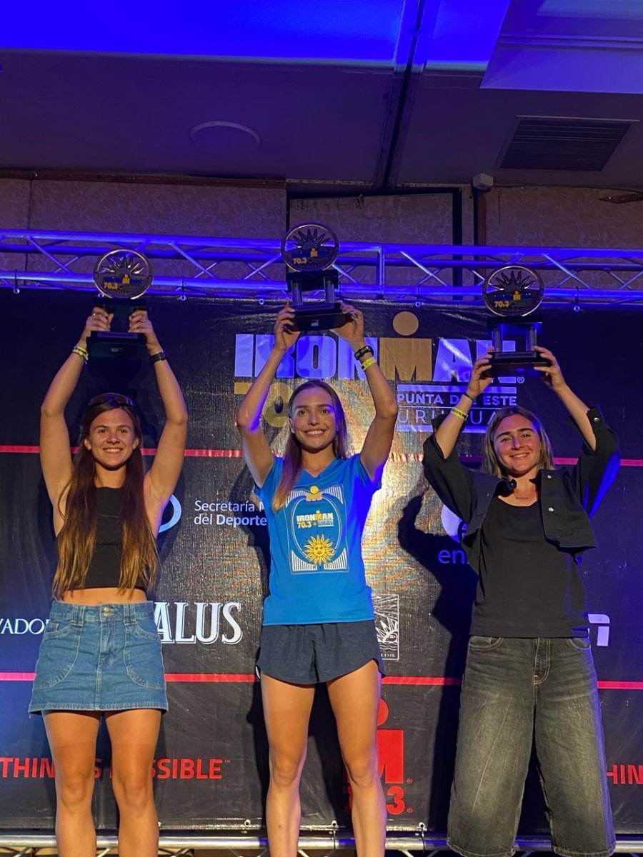 CLASIFICACION. Catalina y su premiación en Uruguay.