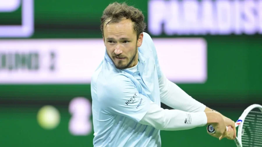 Medvedev quiere meterse entre los ocho mejores de Indian Wells.