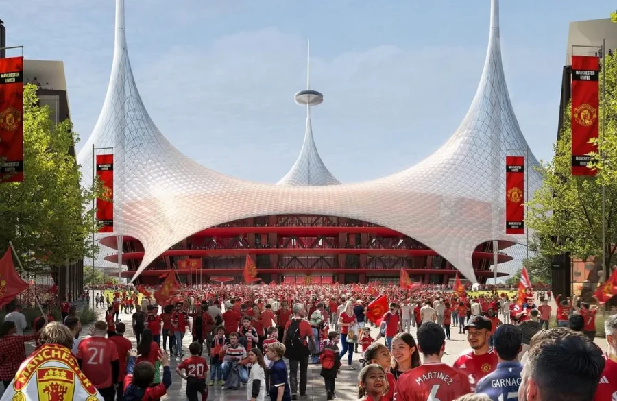 Se viene un nuevo estadio para el Manchester United.