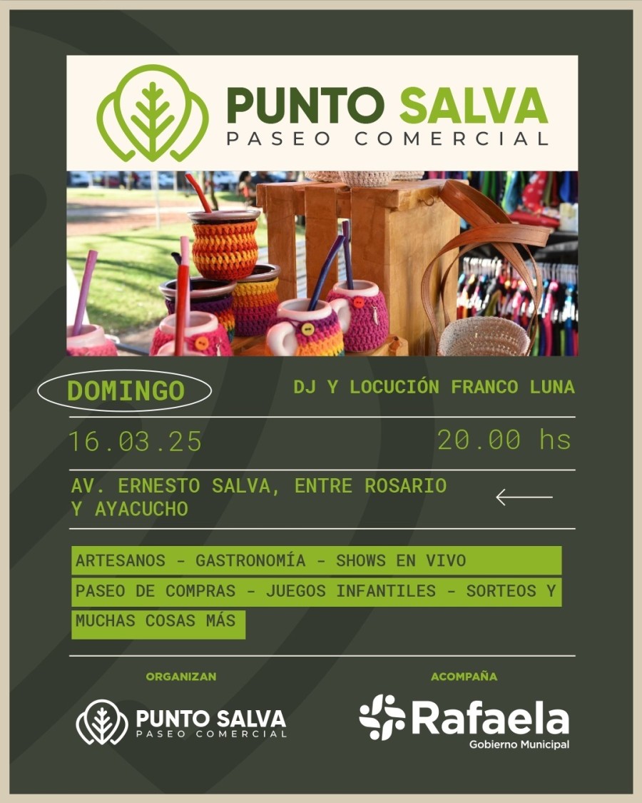 El sector de las actividades se ubicará en avenida Ernesto Salva, entre Ayacucho y Rosario.