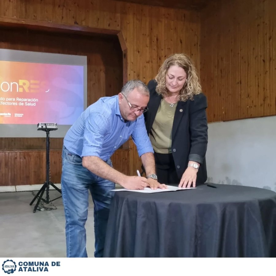 El acuerdo fue suscripto en reciente acto.