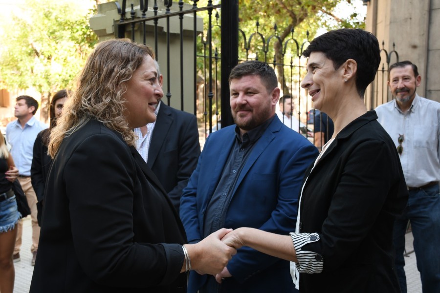 Silvia Ciancio, Pablo Pinotti y Andrea Ochat.