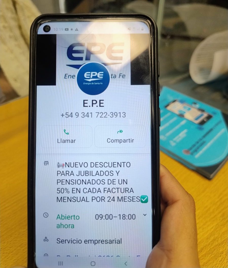 TENER CUIDADO. Comenzaron a circular mensajes sospechosos de Whatsapp en nombre de la EPE.