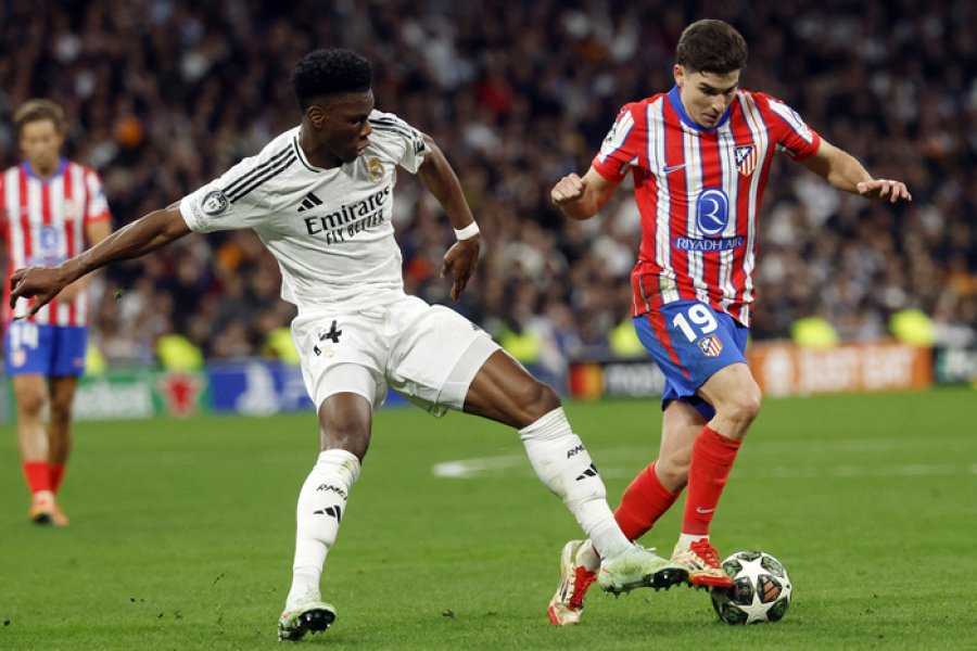 Julián metió un golazo de novela en el partido de ida