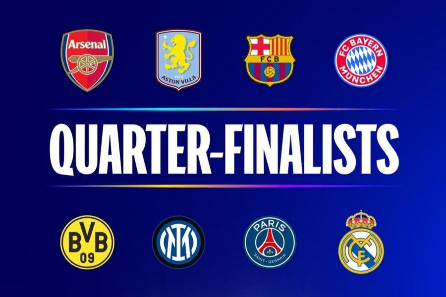 LOS CUARTOS DE FINAL DE LA CHAMPIONS LEAGUE