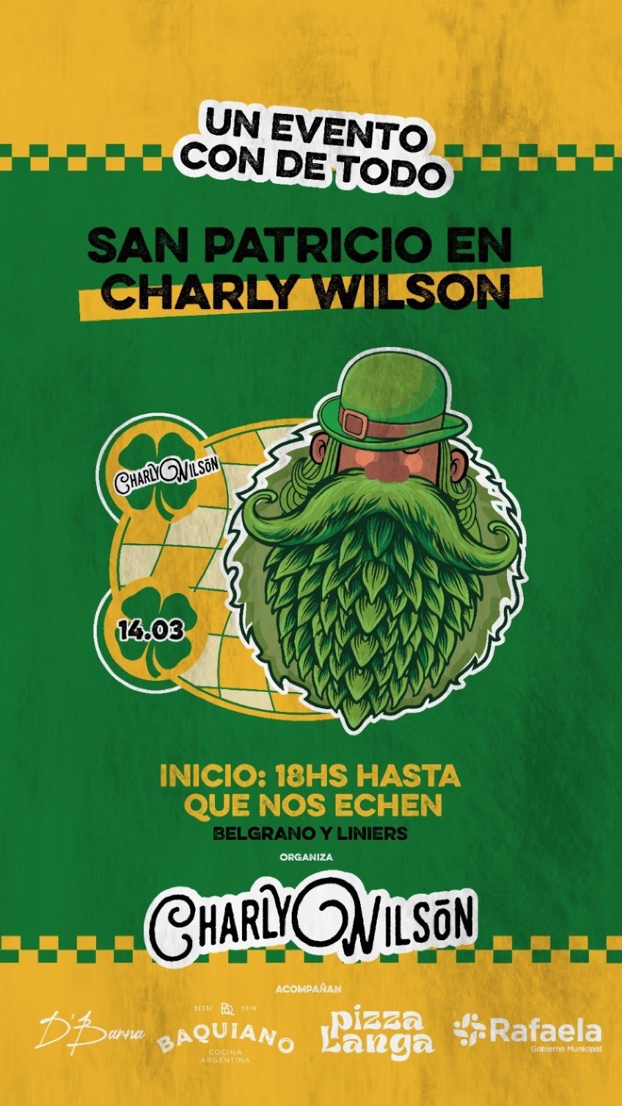 Se celebra el Día de San Patricio.